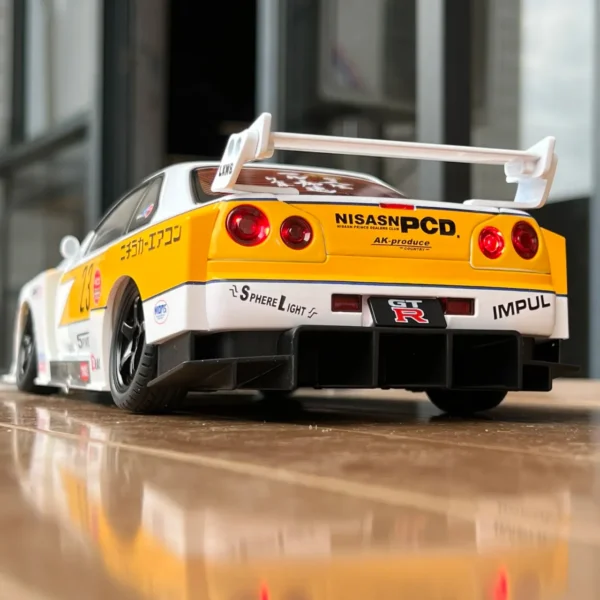 1:18 Nissan GTR Skyline S15 Modified Diecast Model Car